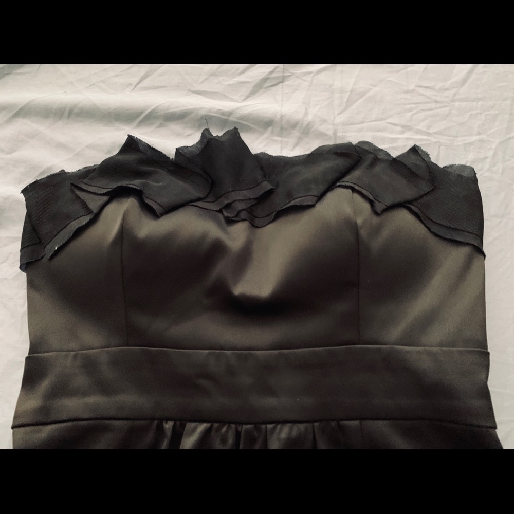 MAX & CLEO Size 4 black mini dress - Picture 3 of 5